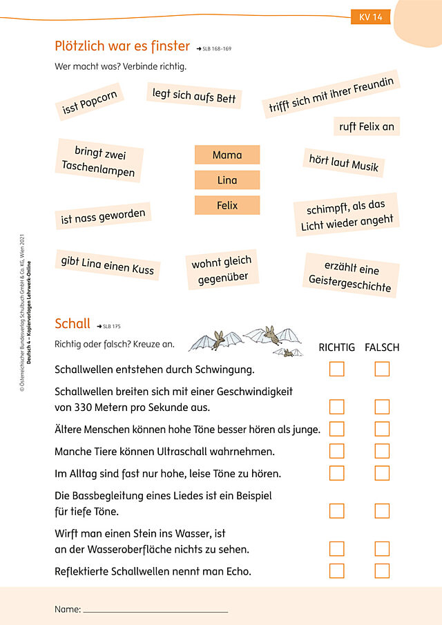 Arbeitsblatt 14