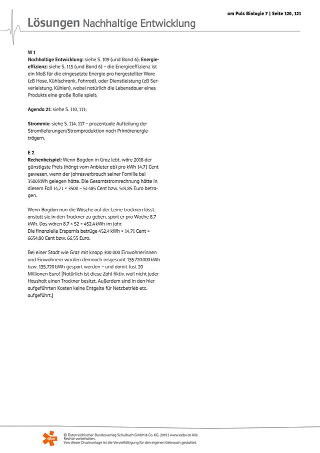 Nachhaltige Entwicklung