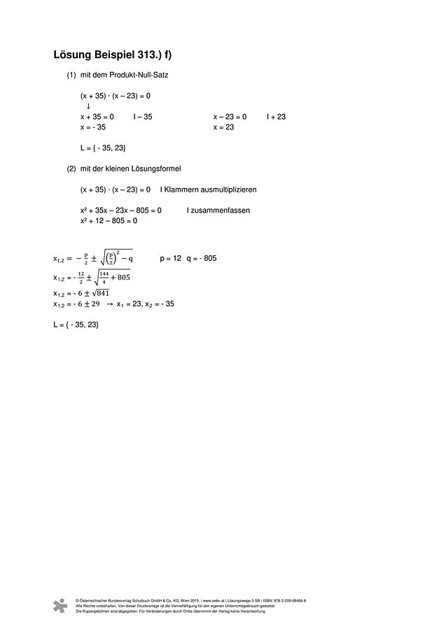 Beispiel 313 f