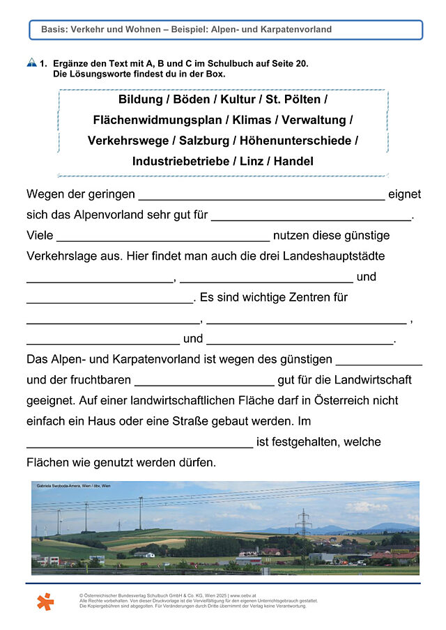 Alpen- und Karpatenvorland