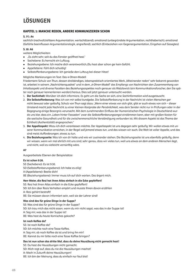Manche reden, andere kommunizieren schon