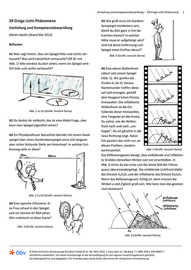 Einige Licht-Phänomene