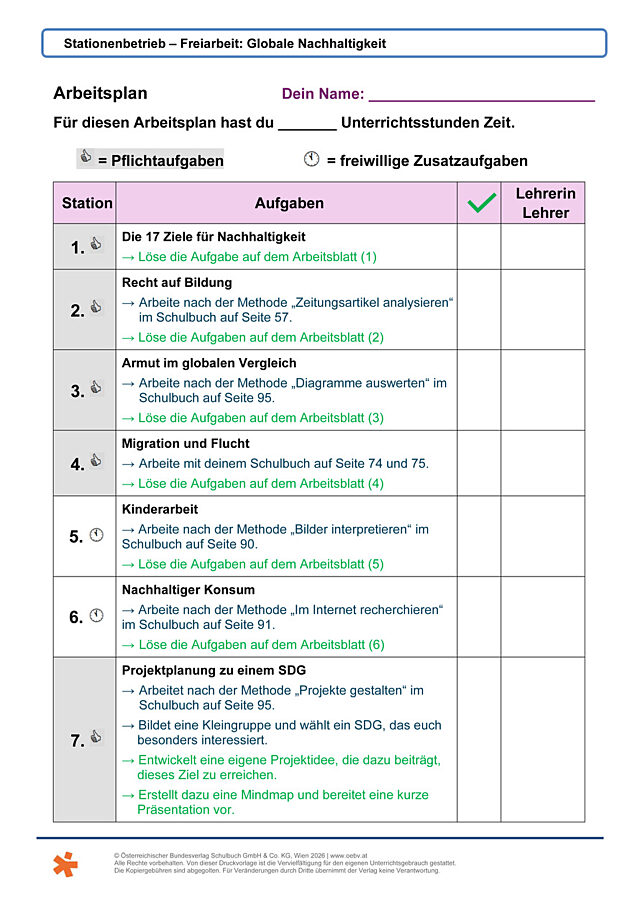 Globale Nachhaltigkeit