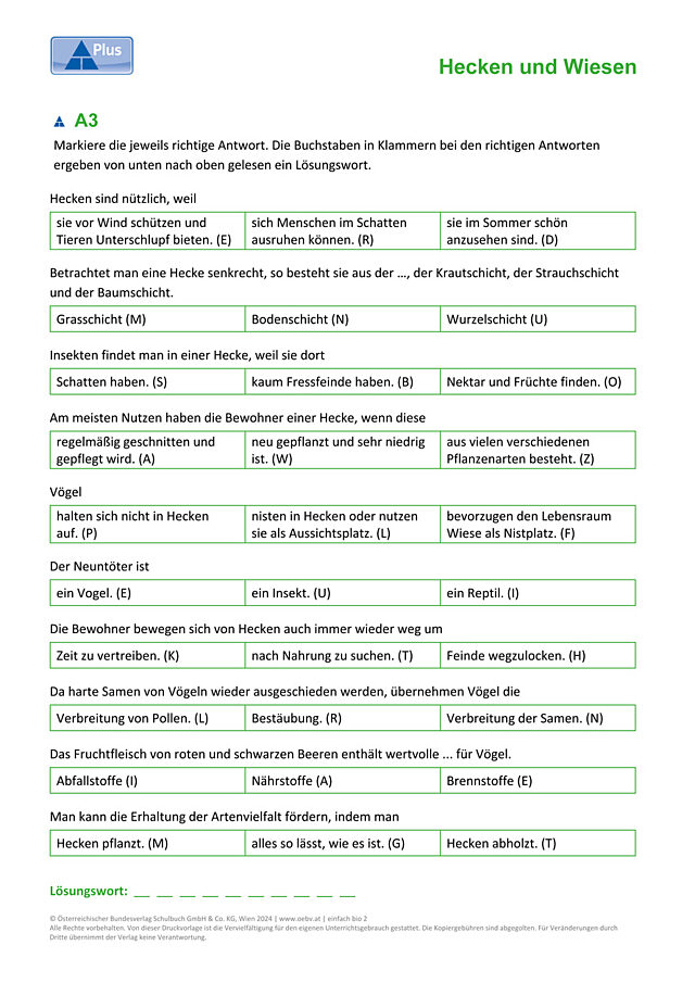 Hecke Quiz