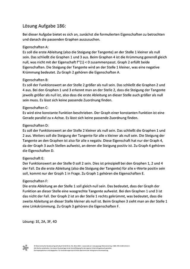 zu Aufgabe 186