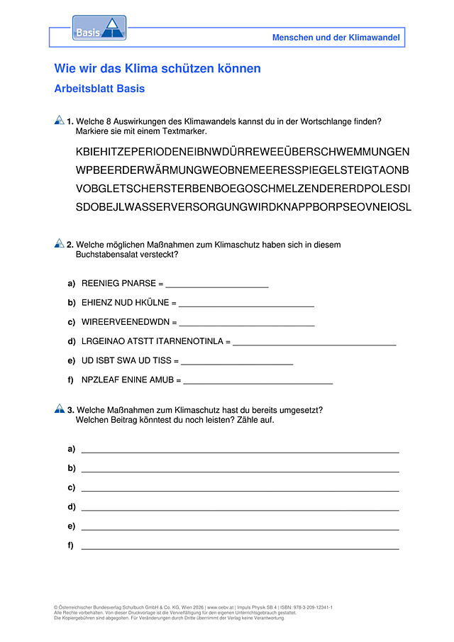 Wie wir das Klima schützen können