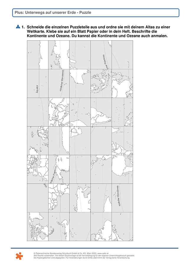 Unsere Erde - Puzzle