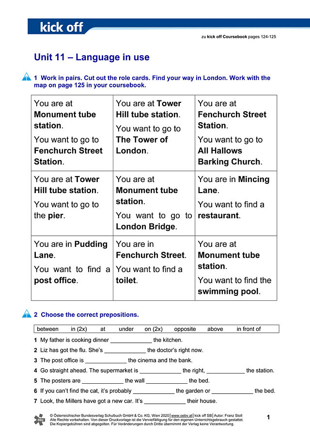Language in use